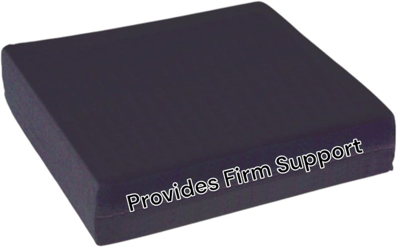 Essential Medical Supply Rehab 1 Foam Seat Cushion - 18" x 16" x 3" for Office Chairs and Wheelchairs - Image 1